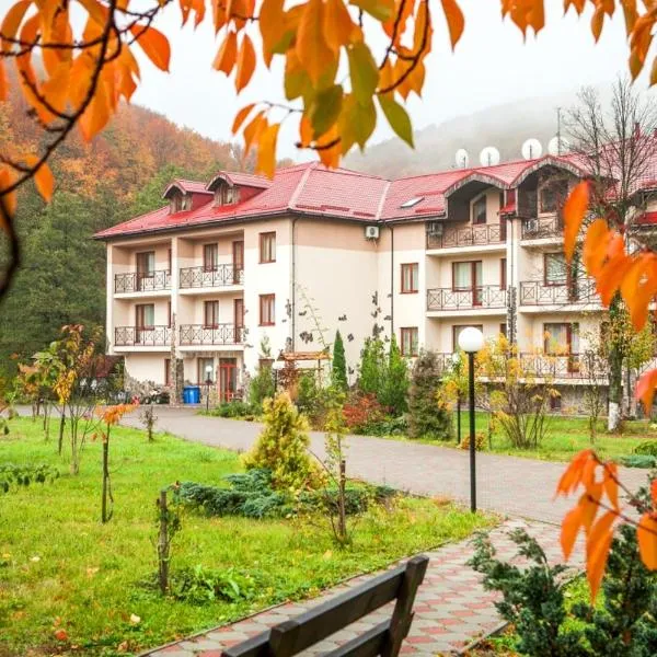 Bogolvar Retreat Resort, viešbutis mieste Nyzhne Solotvyno