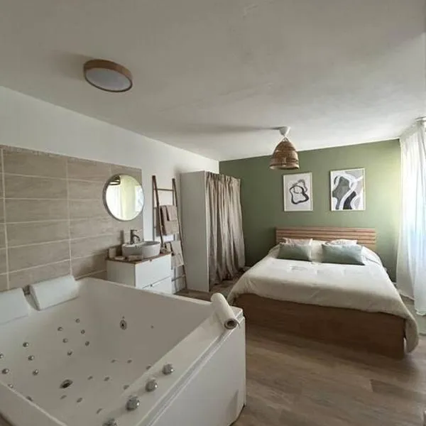 Romantique Room, hotel Muret-ben