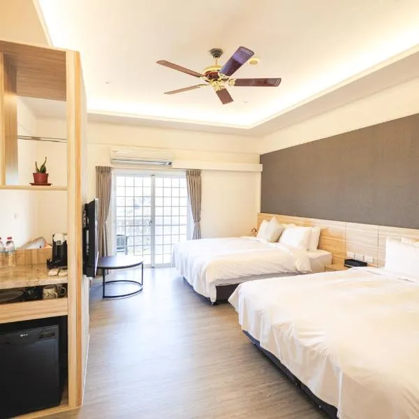 Chill hill cottage, hotell i Taichung