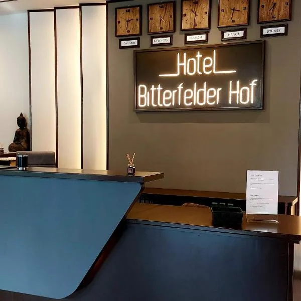 Hotel Bitterfelder Hof - Mongoo GmbH, отель в городе Биттерфельд