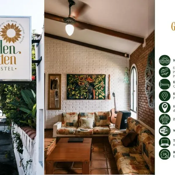 Golden Garden Hostel, hotel en Ubatuba