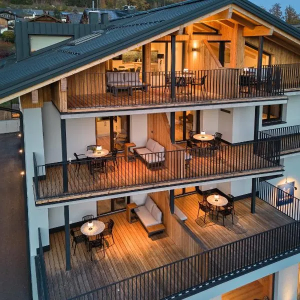 Wolf & Schaf Apartments, hotel v destinaci Nussdorf am Attersee