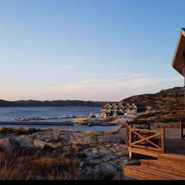 Fjordcabin Panoramic view Near Bergen 3 sleepingroom, hótel í Klokkarvik