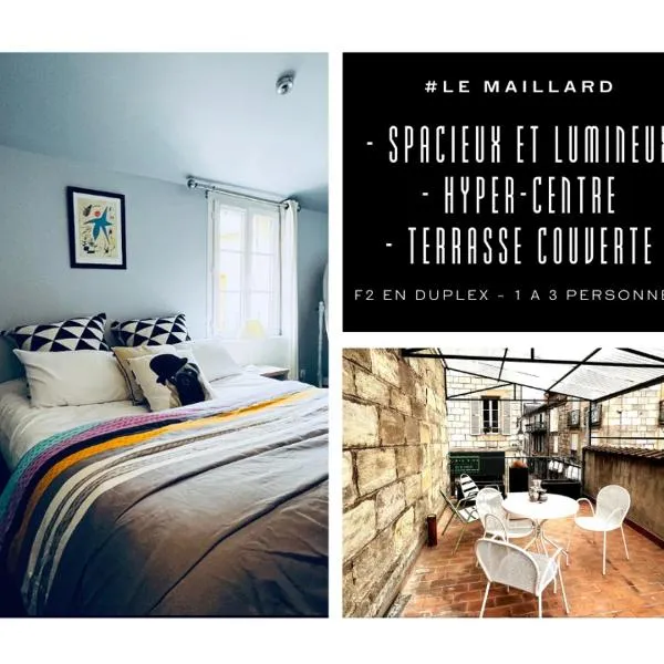 #Le Maillard #Grand F2 #Hyper Centre, hotell i Brive-la-Gaillarde