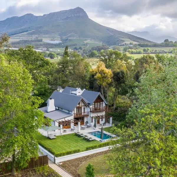 Simonzicht Guest House, hotel em Stellenbosch