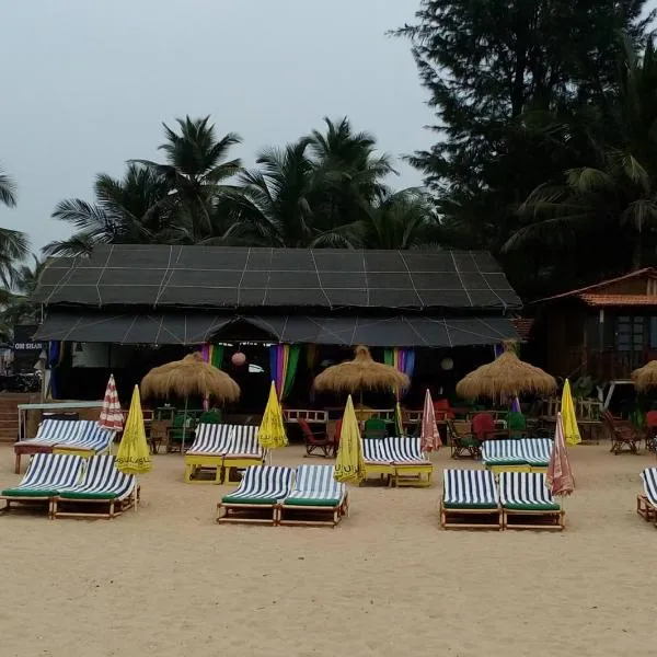 Om Shanti Beach Stay Patnem, hotell Palolemis