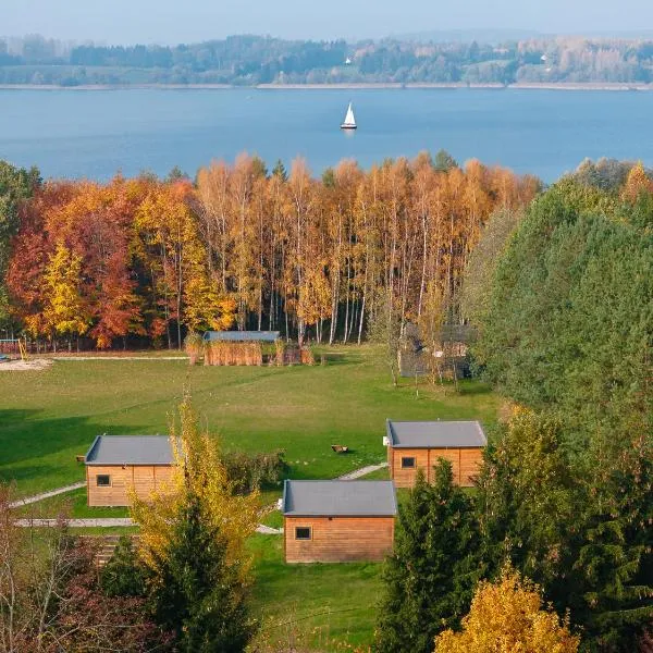 Przystań Jeziorany - domki na mazurach, hotel di Lidzbark Warminski