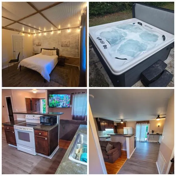 Chill Retreat, hot tub, large private yard, hotel u gradu Rajtsvil Bič