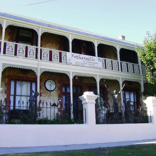 Fothergills of Fremantle, hotel Fremantle-ben