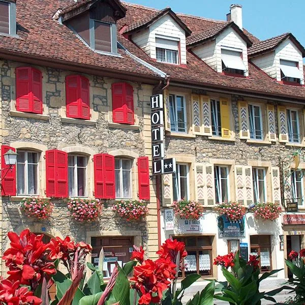 Hôtel de la Croix-Blanche, hotell i La Neuveville