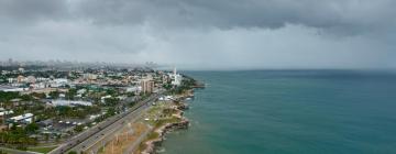 Malecon parkas: viešbučiai netoliese