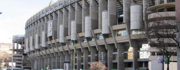 Hoteli v bližini znamenitosti stadion Santiago Bernabéu