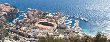 Viesnīcas netālu no apskates objekta Stade Louis II