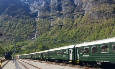 佛萊姆高山火車（The Flåm Railway）附近的飯店