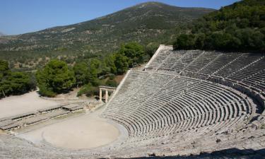 Hotell nära Epidaurus antika teater