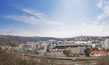 Hotel berdekatan dengan Pesta Dagangan Brno