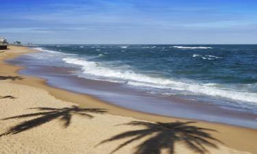 Praia do Morro paplūdimys: viešbučiai netoliese