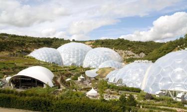 Eden Project -kasvitieteellinen puutarha – hotellit lähistöllä