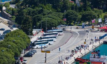 Autobusová stanica Split – hotely v okolí