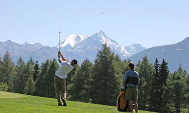 Golfové ihrisko Crans-sur-Sierre – hotely v okolí