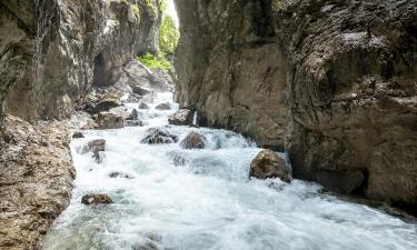 Partnachklamm – hotely poblíž