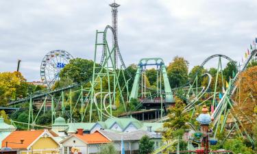 Pramogų parkas „Liseberg“: viešbučiai netoliese