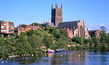 Hoteli v bližini znamenitosti Worcester Cathedral