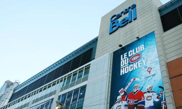 Viesnīcas netālu no apskates objekta arēna Bell Centre