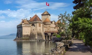 Hotéis perto de Castelo de Chillon