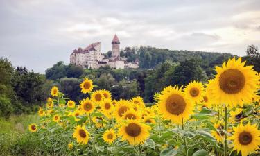 Burg Clam pilis: viešbučiai netoliese