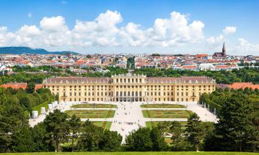 Schönbrunn Sarayı yakınındaki oteller