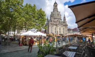 Hotellid huviväärsuse Dresdeni Jumalaemakirik lähedal