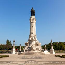 a Marques de Pombal tér, Lisszabon