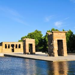 a Templo de Debod műemlék, Madrid