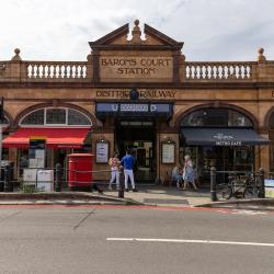 Barons Court Tube Station