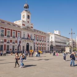 a Puerta del Sol tér, Madrid