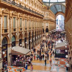 Galleria Vittorio Emanuele-verslunarsvæðið, Mílanó