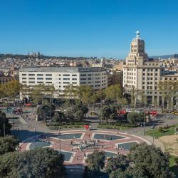 a Plaça de Catalunya, Barcelona