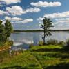 Boenden vid stranden i Trebonsko