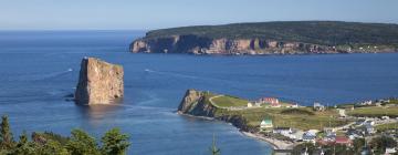 Locations près de la plage dans cette région : Gaspésie