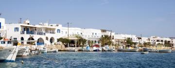 Hotellit alueella Antiparos