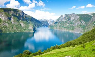 Chaty v regionu Sognefjord