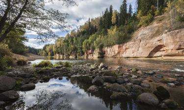 Хотели в района на Gauja National Park