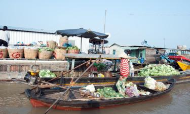 Hotely v regionu Mekong Delta