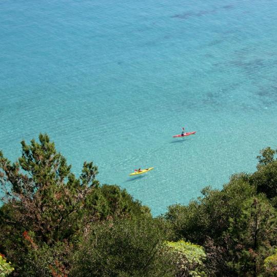 Kayak autour des îles Éoliennes