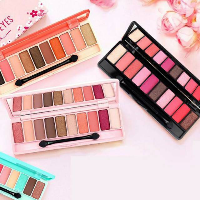  COD LAMEILA 10 warna  eyeshadow palet Shopee Indonesia