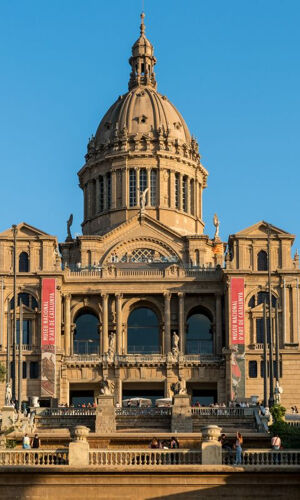 Museu Nacional d’Art de Catalunya: Entrada sin colas