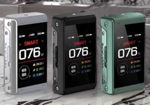 Geekvape T200 Waterproof Touchscreen 200W TC Box Mod $41.99 | Kit with Z-Tank $48.66