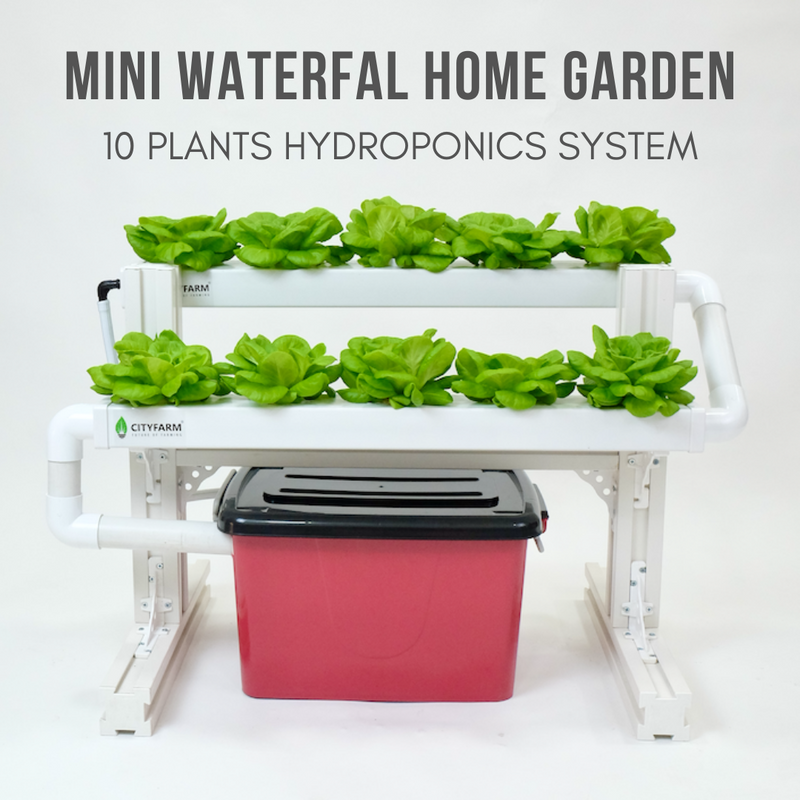 CityFarm Mini Waterfall Home Garden