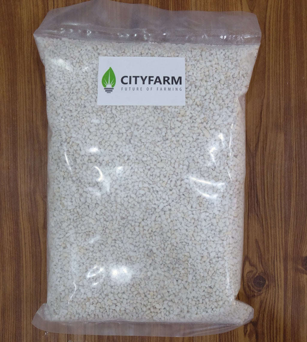 Perlite 3-6mm (10 Litres, approx 1kg) - CityFarm